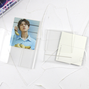 Marco de foto con respaldo inclinado para <span class=keywords><strong>instax</strong></span> square, 4 pulgadas, acrílico, pantalla de escritorio - Product Image 6