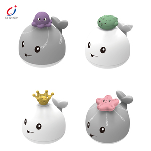 Jouet <span class=keywords><strong>Fontaine</strong></span> d'Eau pour le <span class=keywords><strong>Bain</strong></span> Chengji, Jouet Interactif Créatif et Amusant, Jouets à Eau Colorés en Forme d'Animaux Marins - Product Image 1