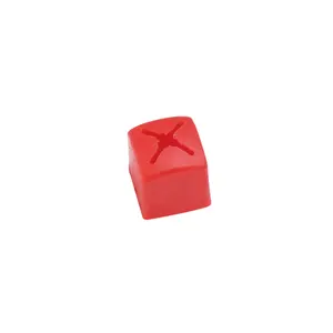 निर्माता लाल प्लास्टिक पिछलग्गू पिछलग्गू के लिए आकार क्यूब्स टैब