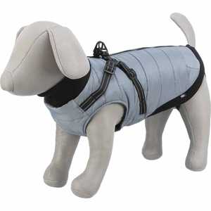 Abrigo para Mascotas Pontis XXS de 24 cm, Color Gris, con Arnés para Mascotas Pequeñas - Product Image 2