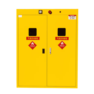 Tất Cả Các Thép Chống Cháy Nổ Xi Lanh Khí Tủ An Toàn Phòng Thí Nghiệm Lưu Trữ Cho Axetylen Nitơ Khí Gas Tank Tủ - Product Image 1