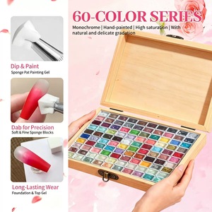 <span class=keywords><strong>Kit</strong></span> de 100 Gels UV Ombrés Haute Saturations pour Nail Art – Gel de Peinture Dégradé Sain, Doux et Facile à Utiliser pour Salon et DIY <span class=keywords><strong>Manucure</strong></span> - Product Image 2
