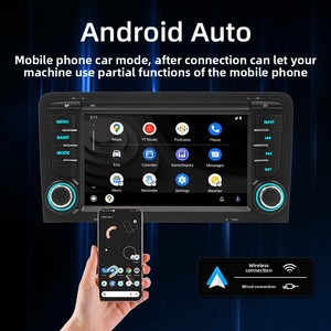 All-in-One 7 inch không dây Carplay Android GPS navigation Máy 2DIN Bảng điều khiển MP3/MP4 người chơi USB cho Audi A3 mô hình 03 12 - Product Image 2