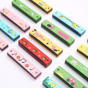 Armónica de madera para principiantes, instrumento de viento de madera natural para la educación musical temprana y el desarrollo de habilidades. - Product Image 4