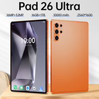Tablet PC Prosesor MTK 5G RAM 16GB 1024GB Dual Kartu WiFi Octa Core Baru Edukasi Android 15 Layar 10.1" USB Type-C