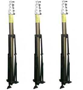 Mástil Telescópico Neumático de Aluminio Anodizado para Antena de <span class=keywords><strong>TV</strong></span>, 3m 4m 4.5m 5m 6m, para Antena de Telecomunicaciones Móviles - Product Image 4