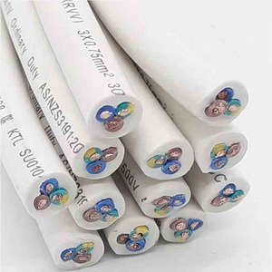 पीवीसी म्यान विद्युत केबल H05VV-F (काला) यूरोपीय मानक ऑक्सीजन मुक्त तांबे RVV <span class=keywords><strong>2</strong></span>-3x 0.75 1.0 1.5 <span class=keywords><strong>2</strong></span>.5 वर्ग sheathed - Product Image 6