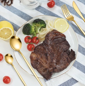 24pcs Gold <b>Dinnerware</b> <b>Set</b> Stainless Steel Tableware <b>Set</b> Knife Fork Spoon Luxury Cutlery <b>Set</b> Gift Box Flatware Dishwasher Safe - Product Image 6