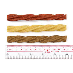 Etiqueta privada, dientes de perro personalizados, molienda de aperitivos, palitos de colágeno, sabor a carne masticable, golosinas dentales de hueso para perros de alta proteína - Product Image 5