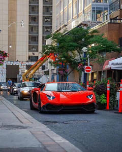 ชุดแต่ง ZNDR ใหม่สำหรับ Aventador LP700 อัพเกรดชุดแต่งรอบคันสไตล์ MSY คาร์บอนไฟเบอร์ กันชน สเกิร์ตข้าง ดิฟฟิวเซอร์ สปอยเลอร์ - Product Image 3