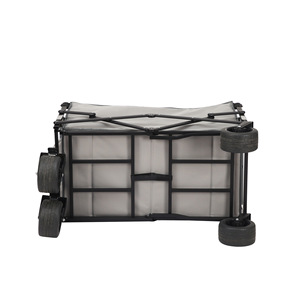 Sedile Pieghevole Multifunzionale di Alta Qualità con Ruote Girevoli per Tutti i Terreni, OEM in Metallo per Spiaggia, Giardino e Campeggio - Product Image 3