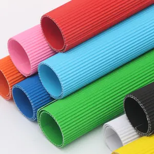 באיכות גבוהה DIY בעבודת יד נייר 10-צבע אוריגמי צבע גלי גלי נייר