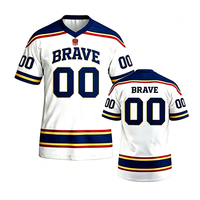 Nueva Colección de Ropa Deportiva Personalizada, Camiseta de Hockey sobre Hielo con Cuello en V y Ribete a Rayas, Estilo Deportivo, Jersey de Práctica de Hockey sobre Hielo