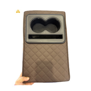 Boîte de <span class=keywords><strong>rangement</strong></span> universelle en cuir pour accoudoir central <span class=keywords><strong>avant</strong></span> de <span class=keywords><strong>voiture</strong></span> avec porte-gobelet et <span class=keywords><strong>rangement</strong></span> pour accessoires de <span class=keywords><strong>voiture</strong></span> - Product Image 4