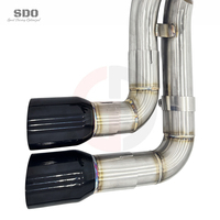 Échappement de performance SDO Racing pour Ferrari 360 F360 3.6L V8 2001-2005 en acier inoxydable avec soupape électronique