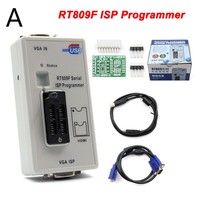 Programador LCD ISP RT809F 2021 más reciente + 15 adaptadores KB9012 TSOP8 TSSOP8, clip de prueba IC SOP16, cable VGA, envío gratis