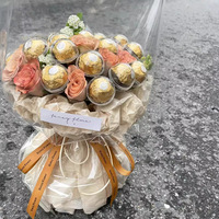 Tasse à chocolat avec porte-fleurs emballage tasse à chocolat porte-chocolat fleuriste Bouquet boîte-cadeau matériaux d'emballage de fleurs
