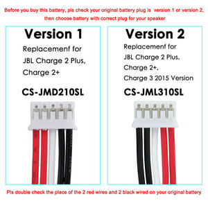 แบตเตอรี่6200mAh สำหรับชาร์จ <span class=keywords><strong>JBL</strong></span> <span class=keywords><strong>2</strong></span> + ชาร์จ<span class=keywords><strong>2</strong></span> Charge2บวกชาร์จ3ลำโพงรุ่น2015รุ่น<span class=keywords><strong>2</strong></span> GSP1029102R พร้อมเครื่องมือ - Product Image 6