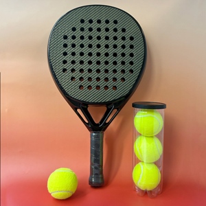 Raquettes de padel en fibre de carbone de forme diamantée personnalisées en usine à prix avantageux 3K 12K 15K 18K pour les professionnels - Product Image 6