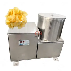 Máquina de remoção de óleo de cebola frita | óleo removedor para alimentos friados
