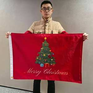 Bandiere Personalizzate YF 3*5ft 150 X 90 per Sublimazione, Bandiere Promozionali Personalizzate Bifacciali Impermeabili - Product Image 2