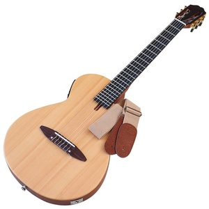 Wholesales Natural Wood Color 39 Inch 6-string Spruce Veneer Matte Exquisite Classical Guitar - Product Image 2