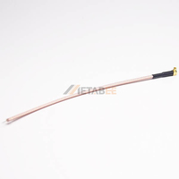 Câble MMCX à angle droit vers SMA/TNC/RP-SMA/BNC mâle/femelle RG316