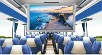 Moniteur de toit Android 18.5 pouces DC18-36V AV en MP5 pour voiture de bus