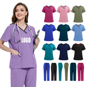 Uniformes Médicos de Spandex Estilo Nuevo 2026 para Enfermeras, Uniformes de Hospital para Mujeres, Uniformes para Escuelas de Estética y Capacitación Médica - Product Image 1
