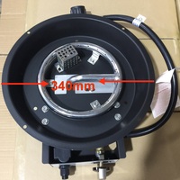 Brûleur de foyer rond noir de 34 cm en promotion