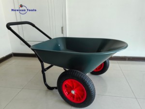 <span class=keywords><strong>Carretilla</strong></span> <span class=keywords><strong>de</strong></span> Construcción Profesional <span class=keywords><strong>de</strong></span> <span class=keywords><strong>Dos</strong></span> <span class=keywords><strong>Ruedas</strong></span> NS Factory Builders Choice WB4511 con Bandeja <span class=keywords><strong>de</strong></span> Plástico, <span class=keywords><strong>Carretilla</strong></span> Doble - Product Image 2