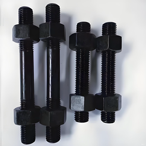 GB din938 ISO thép <span class=keywords><strong>Stud</strong></span> bu lông, tùy chỉnh carbon thép đen Oxit <span class=keywords><strong>Stud</strong></span> bu lông, mạ kẽm đinh tán - Product Image 1