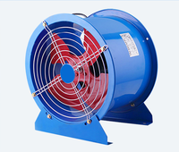 Moteurs AC triphasés portables basse pression série SF 2,2 kW, ventilateurs axiaux industriels à faible bruit
