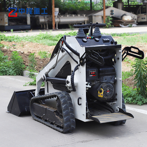 EU FREE SHIPPING <b>Cheap</b> CE/EPA New Mini Garden Track Skid Steer with <b>Bucket</b> Trencher Rotary Plow EPA Engine Pump & Gearbox - Product Image 3