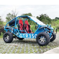 Chine 2023 adulte course Go Kart 350 CC véhicule à pédales 4x4 Quad plage Buggy montagne tout-terrain avec 4 sièges 90 KM/H