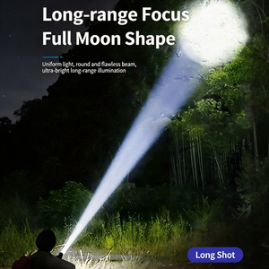 Liontdo Rechargeable LED Flashlight 1000+ Lumens Adjustable Focus USB Charging IP68 Waterproof for Camping - Product Image 3