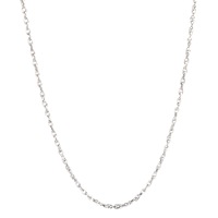 Kalung rantai minimalis 1.8mm anti luntur, rantai pilin untuk wanita di musim panas, aksesori kalung tulang selangka, mewah ringan.