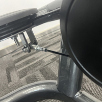 Máquina de remo sentado ajustable de acero con carga de pin, equipo de gimnasio multifunción para entrenamiento de espalda