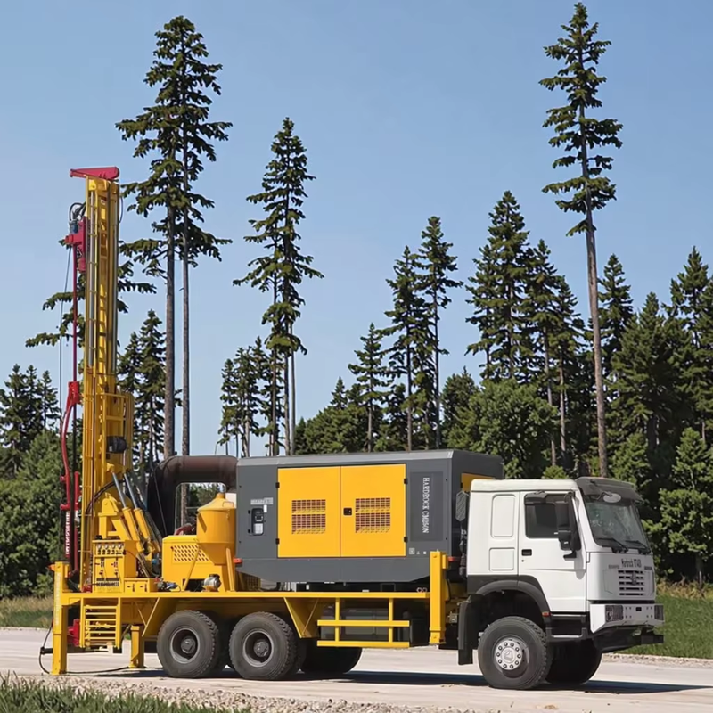 200m 250m DTH Hydraulic Depth Rotary