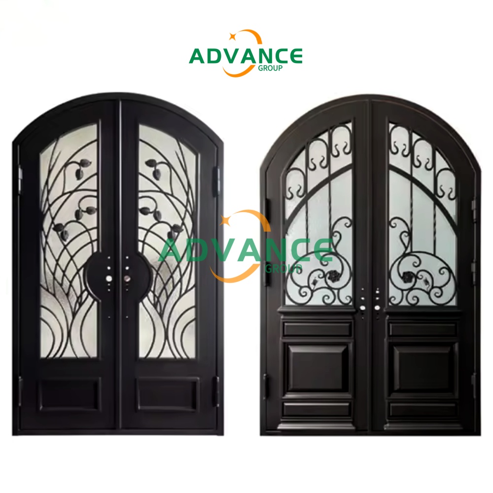 Mediterranean Doors - Elegant Wrought Iron Front Entrances, image size:1000x1000