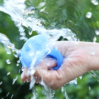 Usine Réutilisable D'été Piscine Silicone Enfant Jouet Facile Auto Fermé Rapide Rapide Remplissage Silicone Bombe À Eau Ballons