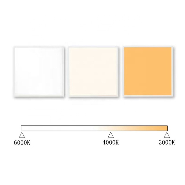 60*120cm 60*60cm 3CCT Dimmable Smart LED Backlit Aluminum+PS Panel Light 2x2 2x4 Recessed IP33 CRI90 42W 55W 3-Year Warranty