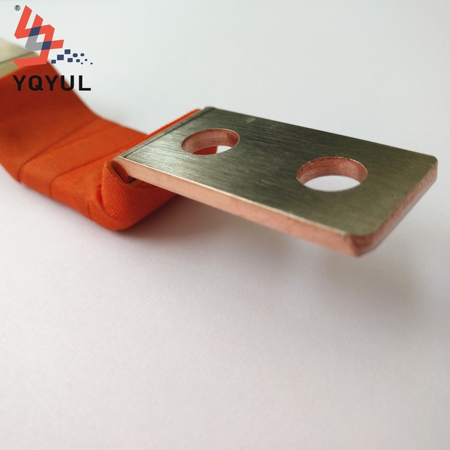 YQYUL PVC-Coated Nickel-Plated Copper Battery Bus Bar High-Conductivity Power Distribution Component for Electric Vehicle