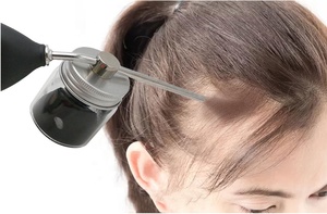 Sử Dụng Chuyên Nghiệp Công Cụ Salon Làm Tóc Silicone Chai Mờ Sợi Tóc Bột Phun Chai Applicator - Product Image 6