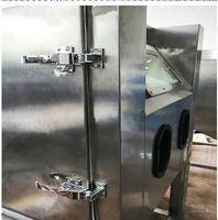 Machine de sablage à vapeur d'eau à vendre prix d'usine 9060 armoire de sablage humide manuelle sans poussière