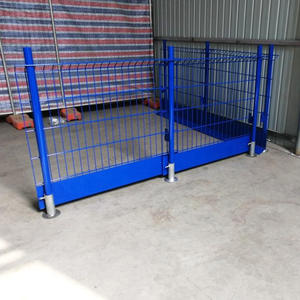 Clôture de protection de bordure de fosse en treillis rigide, catégorie de produit Clôtures, treillis, portails, système de protection des bords - Product Image 3