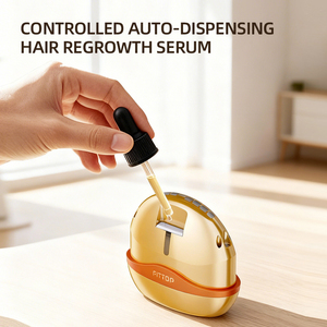 Masajeador Eléctrico Portátil para el Cuero Cabelludo con Calor de Grafeno y Luz Infrarroja, Peine para el Cuidado del Cabello - Product Image 1