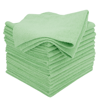 Wholesale Best-Selling Microfiber Towel Car Wash 16x16'' 250gsm Car Dealing Drying Towels for Kitchen Car Cleaning