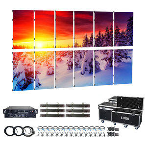 Giá tốt tùy chỉnh mắt thường 3D LED Video tường ngoài trời HD video lớn quảng cáo lớn LED TV tường cho lớn trung tâm mua sắm - Product Image 2