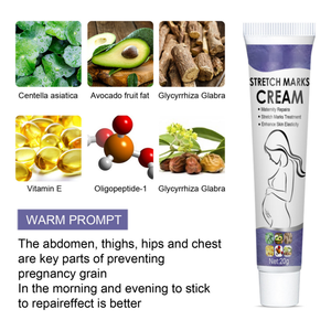 Crème Réparatrice Vergetures aux Perles – Estompe les Marques de Croissance et d'Obésité – Soin Post-partum et Cicatrices de <span class=keywords><strong>Grossesse</strong></span> – Crème Corporelle Maternité - Product Image 5